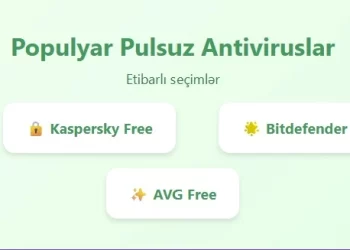 Zəif kompüterlər üçün pulsuz antiviruslar
